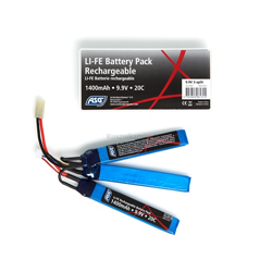 ASG - Bateria LiFe 9,9V 1400mAh 20C - 18207-640